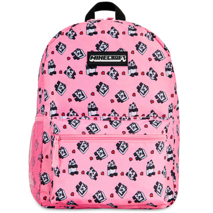 Minecraft Kids & Teens Backpack, Black