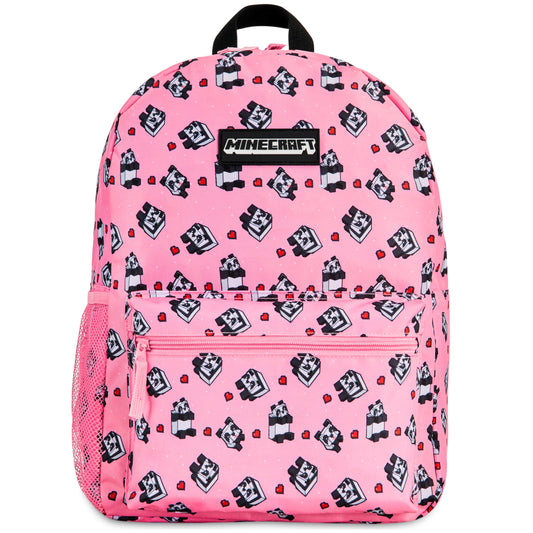 Minecraft Kids & Teens Backpack, Black