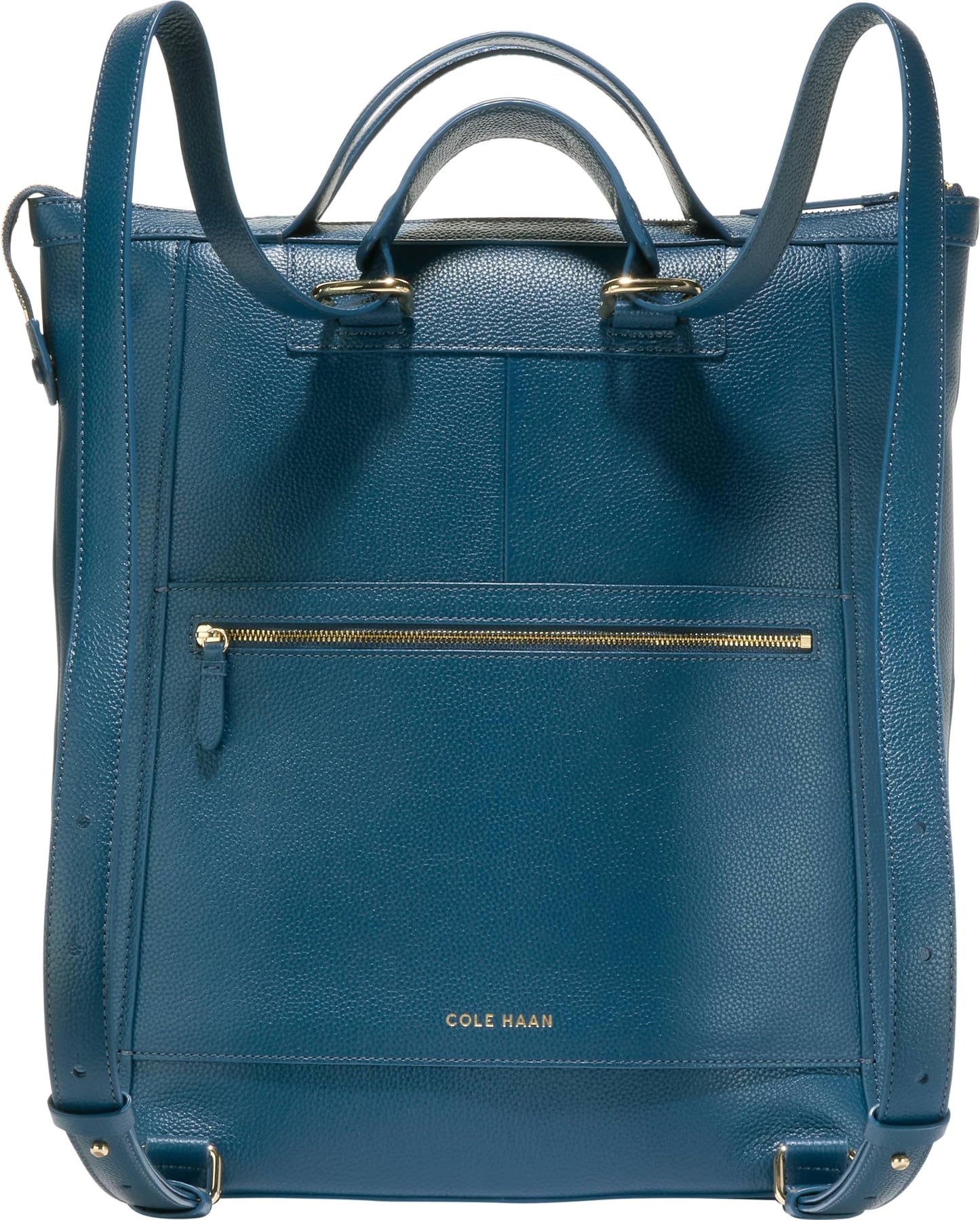 Cole Haan Convertible Backpack, Dark Cuoio/Ivory/Biscuit/Mahogany