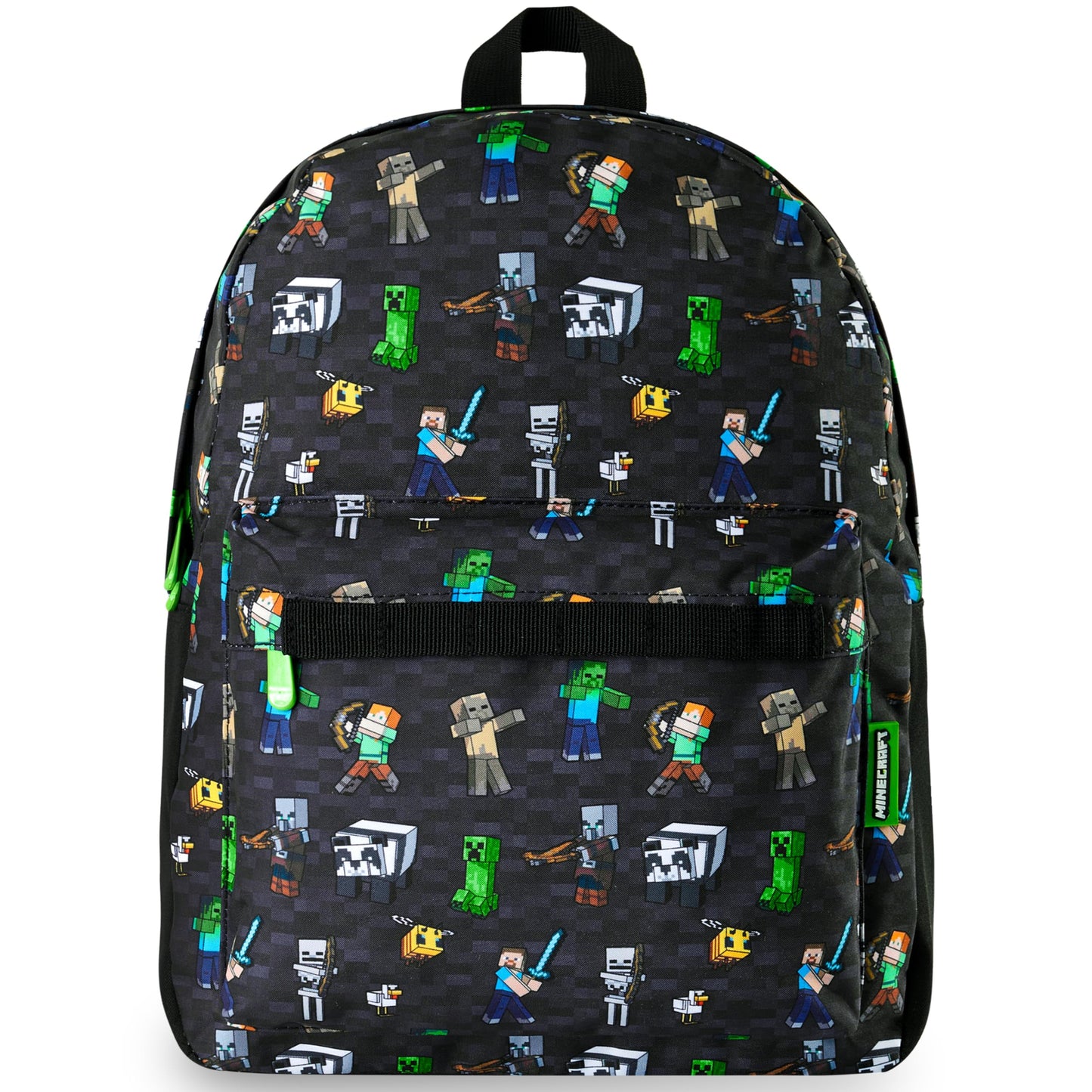 Minecraft Kids & Teens Backpack, Black