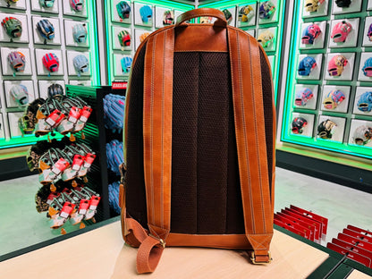 Rawlings Heritage 1887 Men's Leather Backpack, Brown