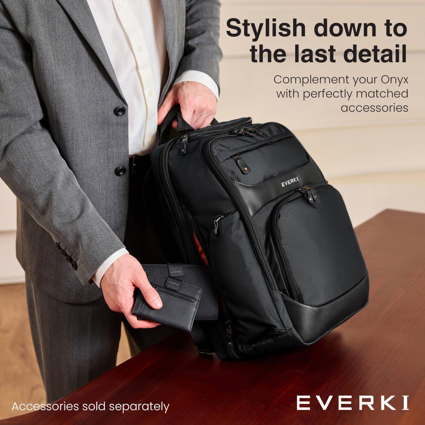 Everki Onyx Premium Business Executive Laptop Backpack