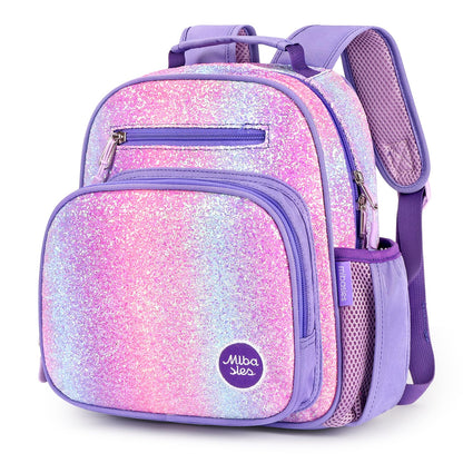 mibasies Girls Backpack 5-8: Lightweight Kids