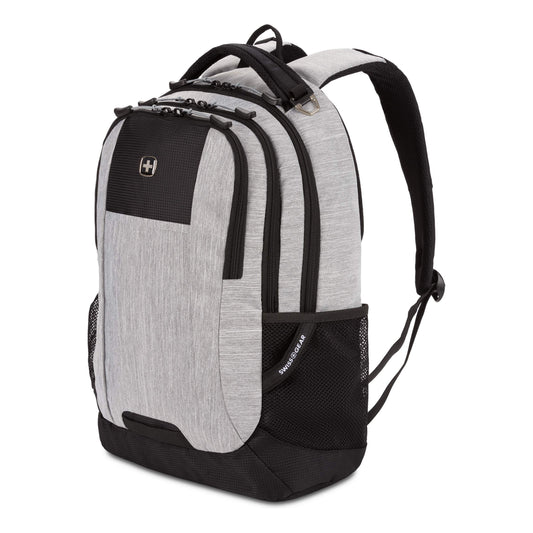 SwissGear Cecil 5505 Laptop Backpack, Pastel Brown/Black, 18-Inch
