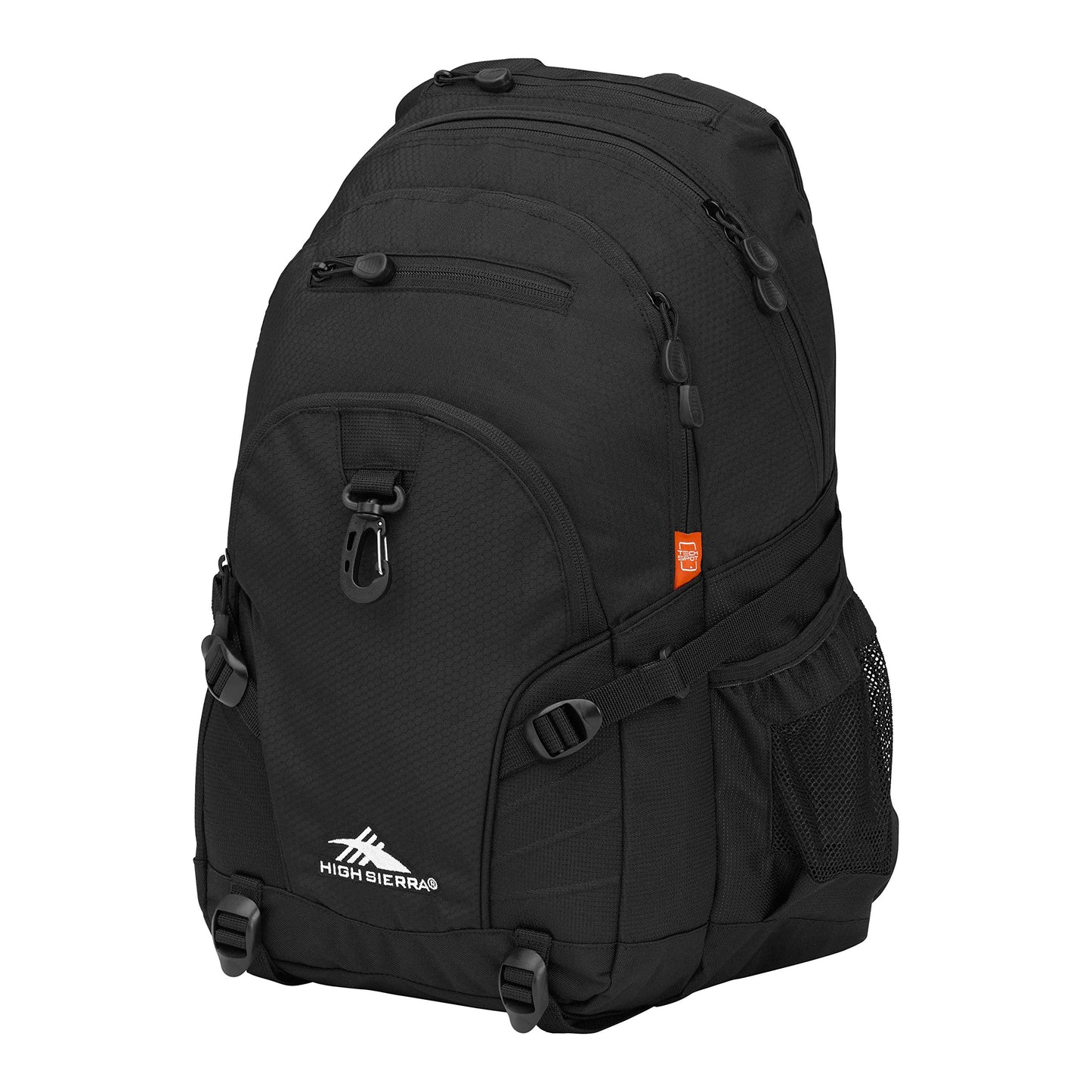 High Sierra Loop Backpack with Tablet Sleeve, Black
