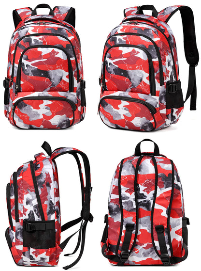 BLUEFAIRY 17" Kids Backpack for Boys