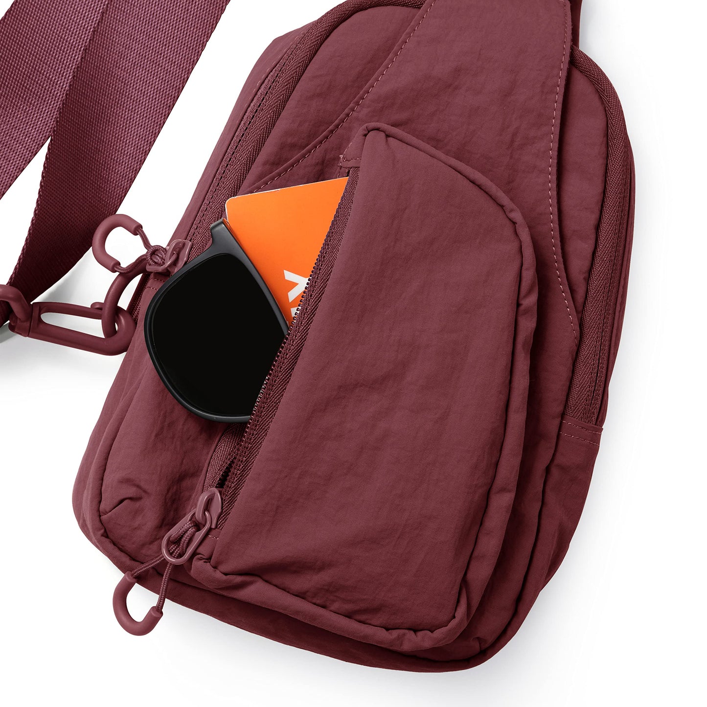 ODODOS Daily Sling Crossbody Bag, Lightweight
