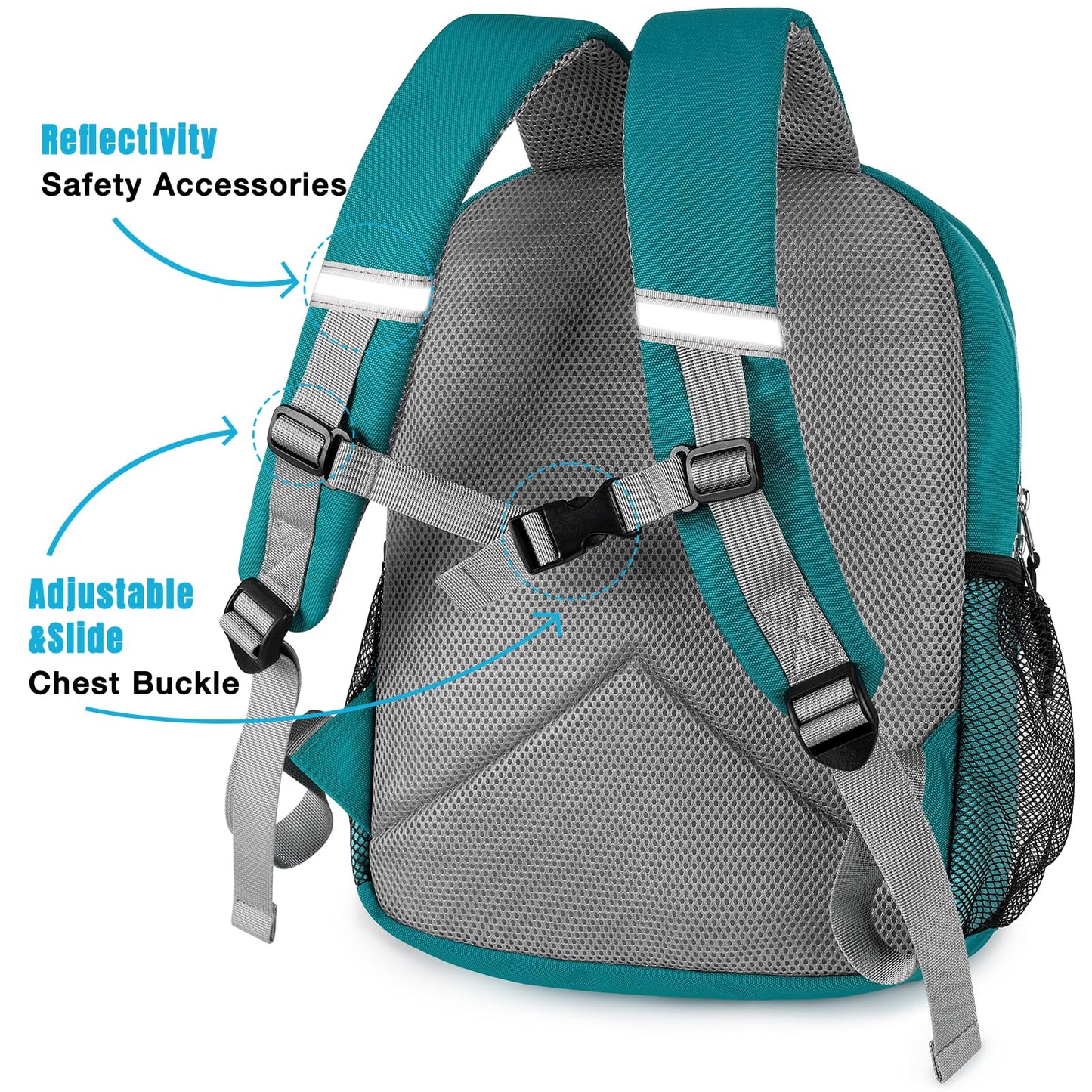STEAMEDBUN Kindergarten Backpack for Boys, Age 3-6