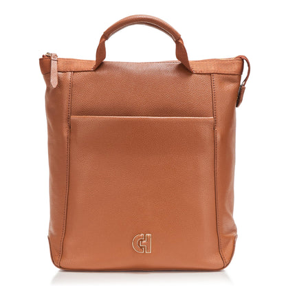 Cole Haan Convertible Backpack, Dark Cuoio/Ivory/Biscuit/Mahogany