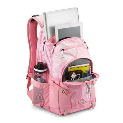 High Sierra Loop Backpack with Tablet Sleeve, Black
