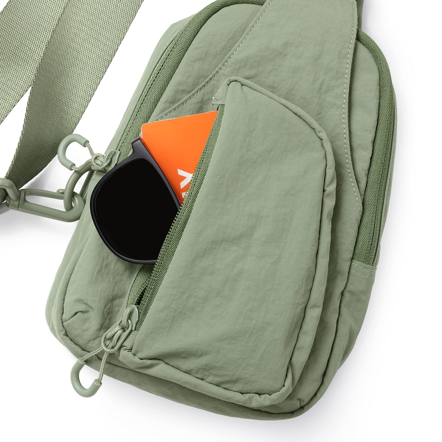 ODODOS Daily Sling Crossbody Bag, Lightweight