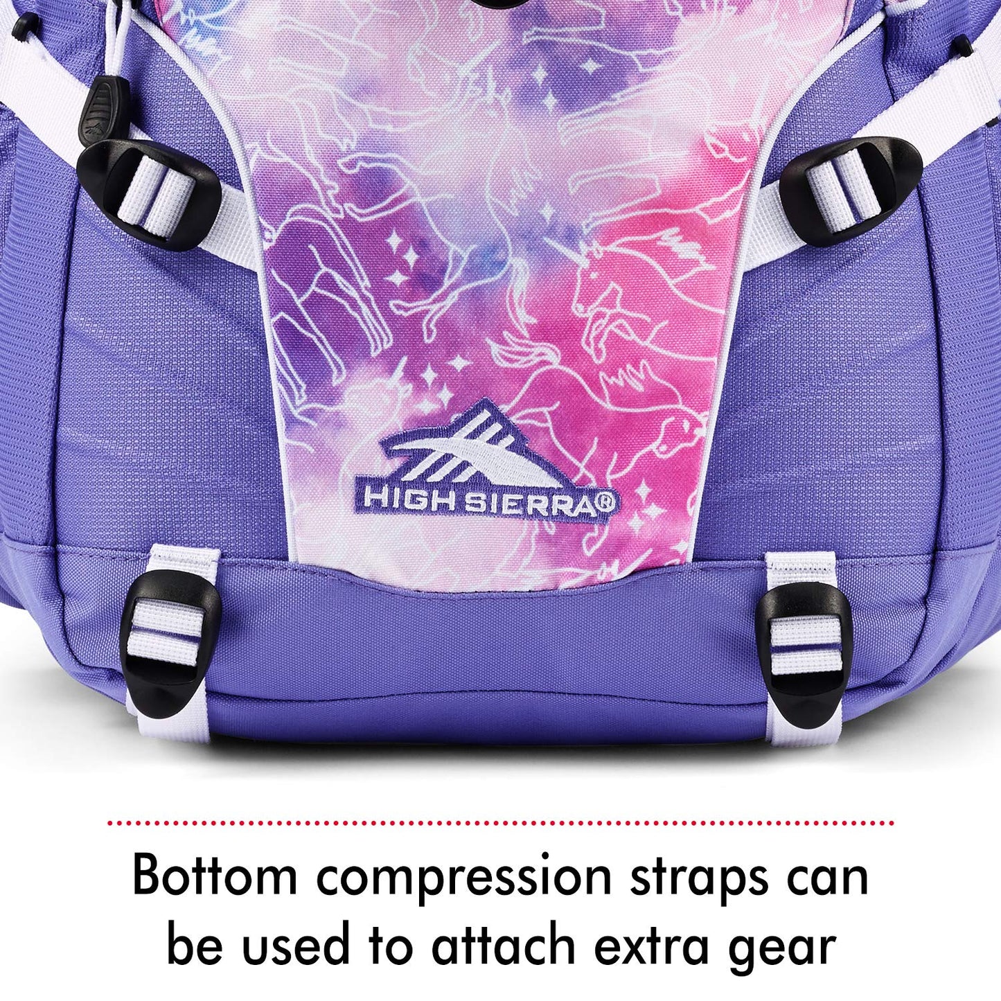 High Sierra Loop Backpack with Tablet Sleeve, Black