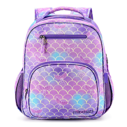 mibasies Girls Backpack 5-8: Lightweight Kids