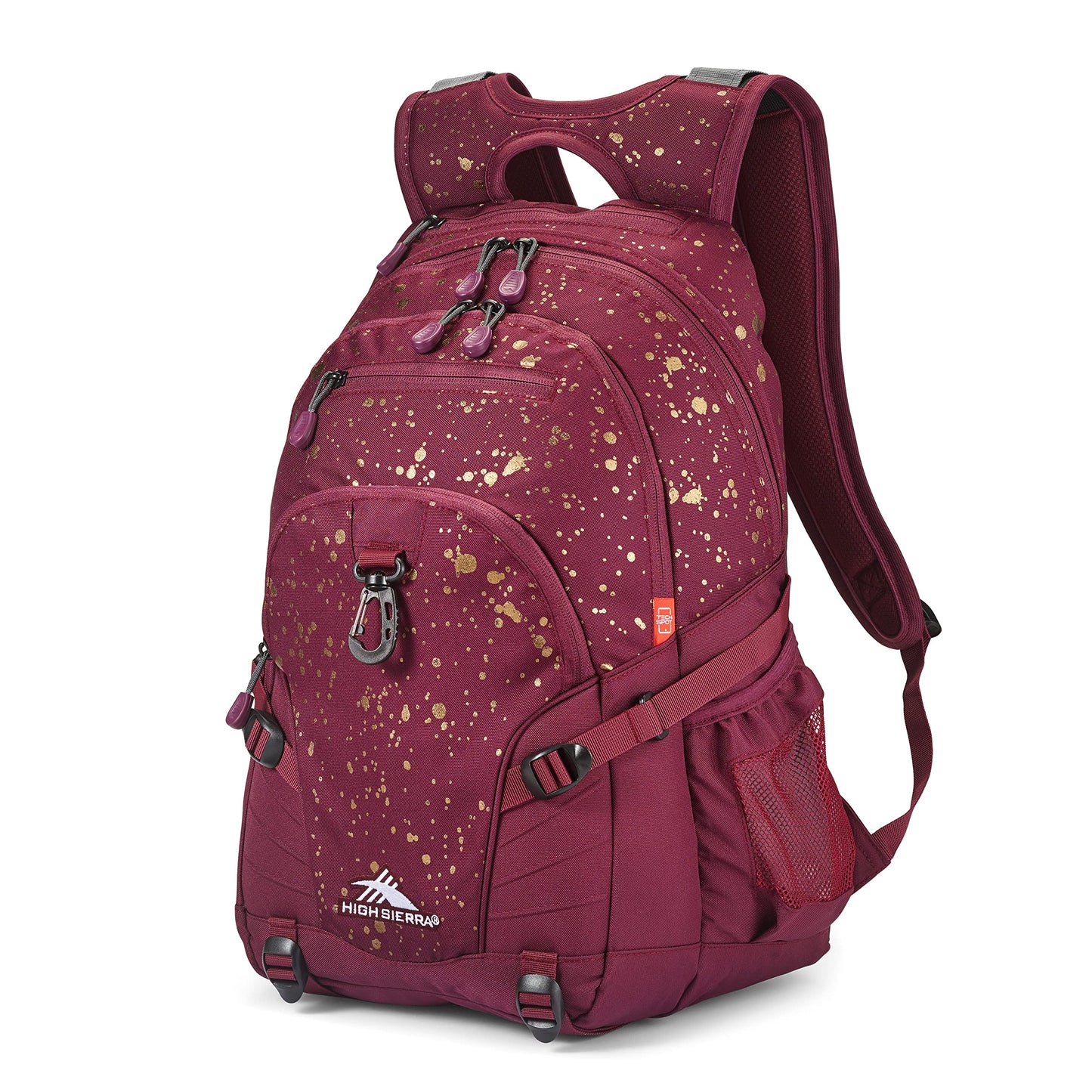 High Sierra Loop Backpack with Tablet Sleeve, Black