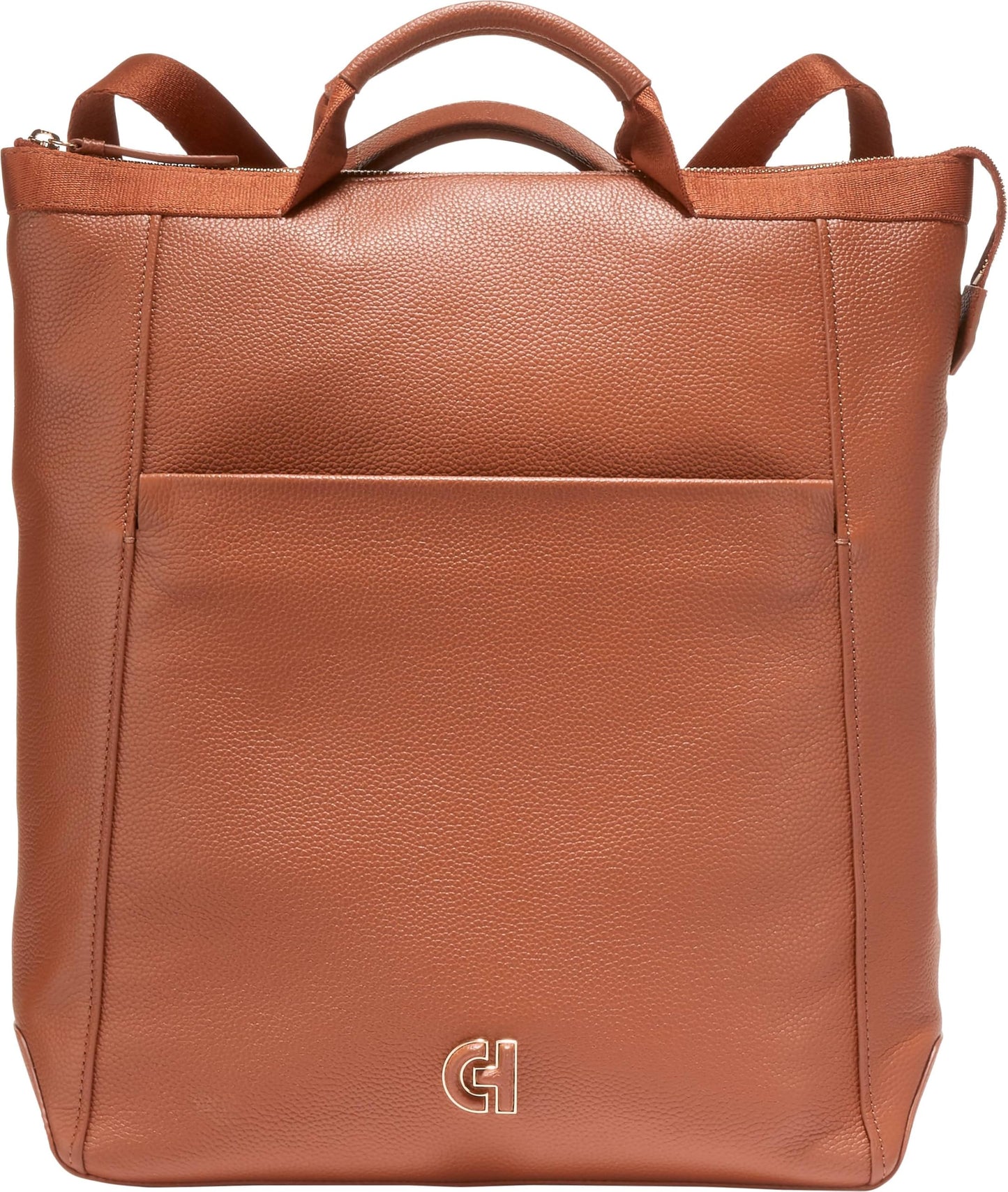 Cole Haan Convertible Backpack, Dark Cuoio/Ivory/Biscuit/Mahogany