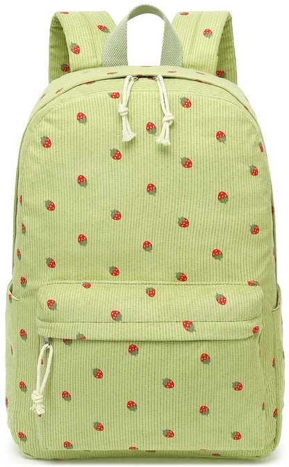 School Backpack for Teen Girls & Women, Corduroy