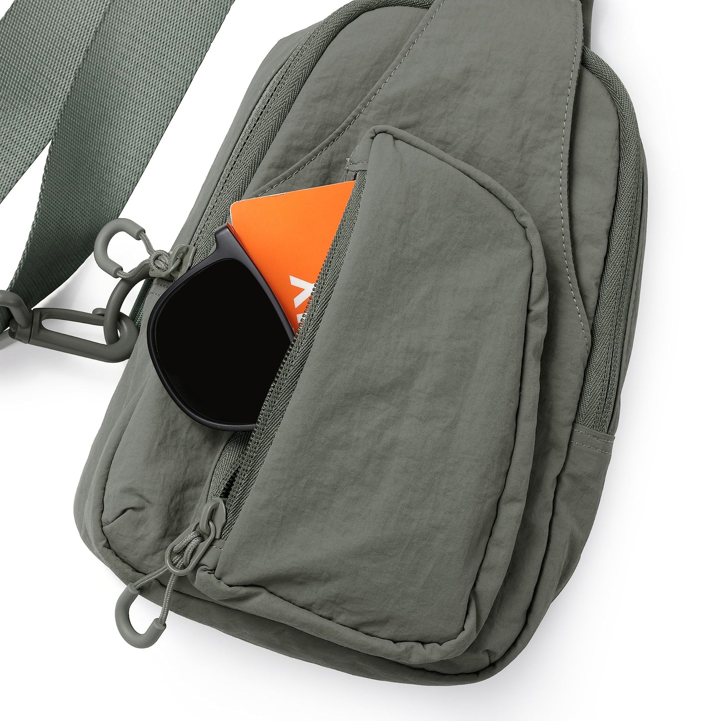 ODODOS Daily Sling Crossbody Bag, Lightweight