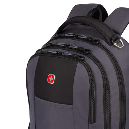 SwissGear Cecil 5505 Laptop Backpack, Pastel Brown/Black, 18-Inch