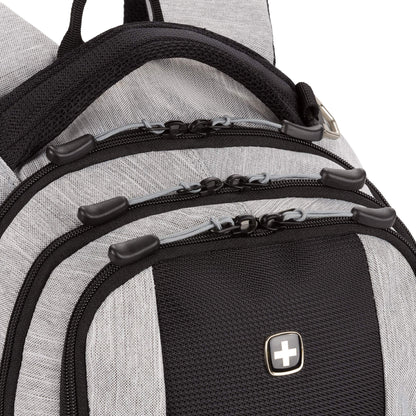SwissGear Cecil 5505 Laptop Backpack, Pastel Brown/Black, 18-Inch